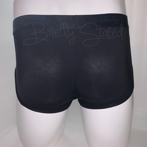 David Archy Micro Modal Briefs - Black (L) - Picture 4 of 7